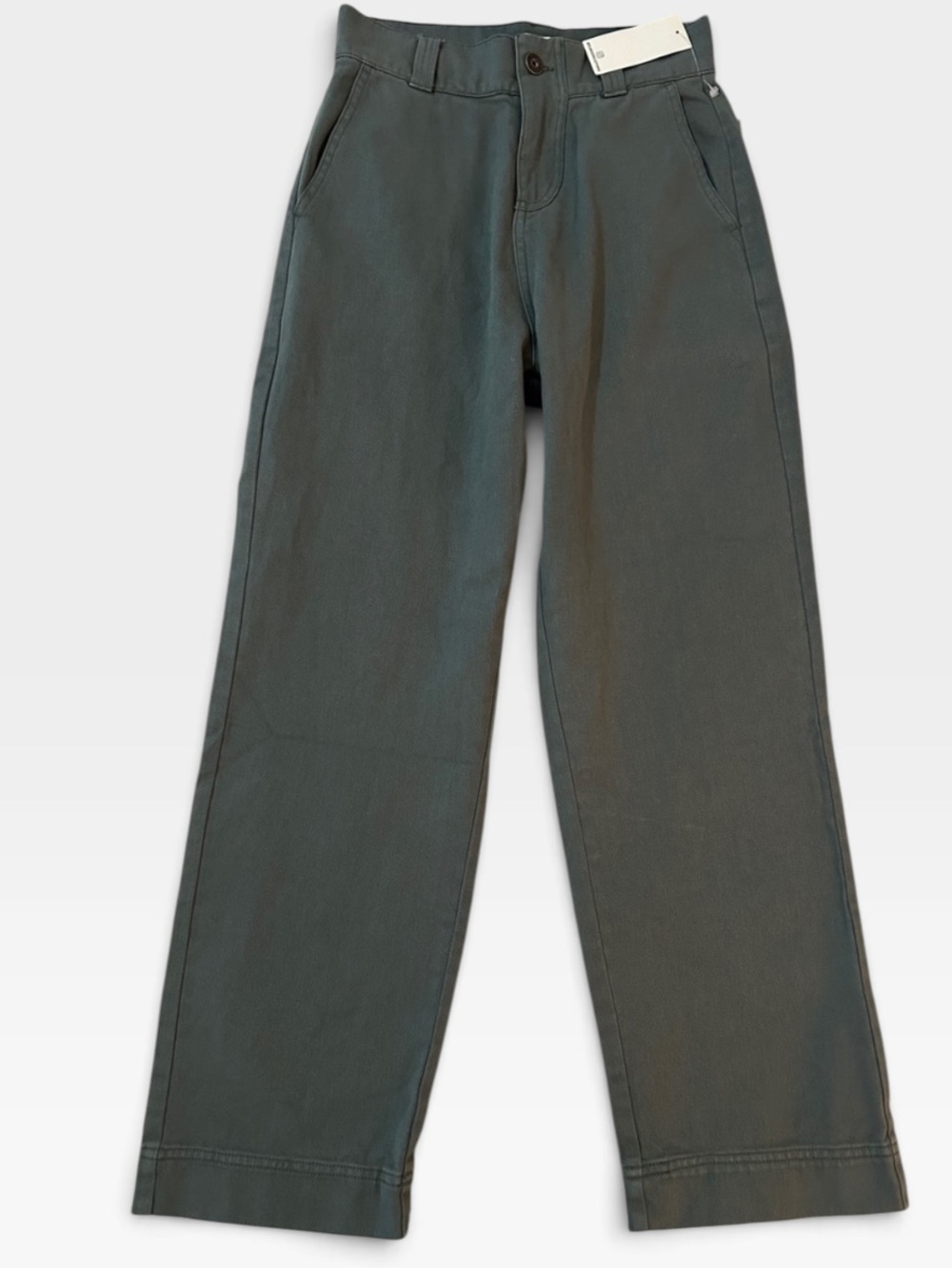 Elwood green wide leg, high-rise pants new tags 26